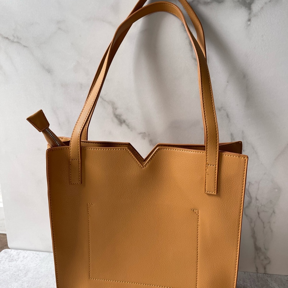 Pixie Mood Camel Colored Tote Bag - image 4